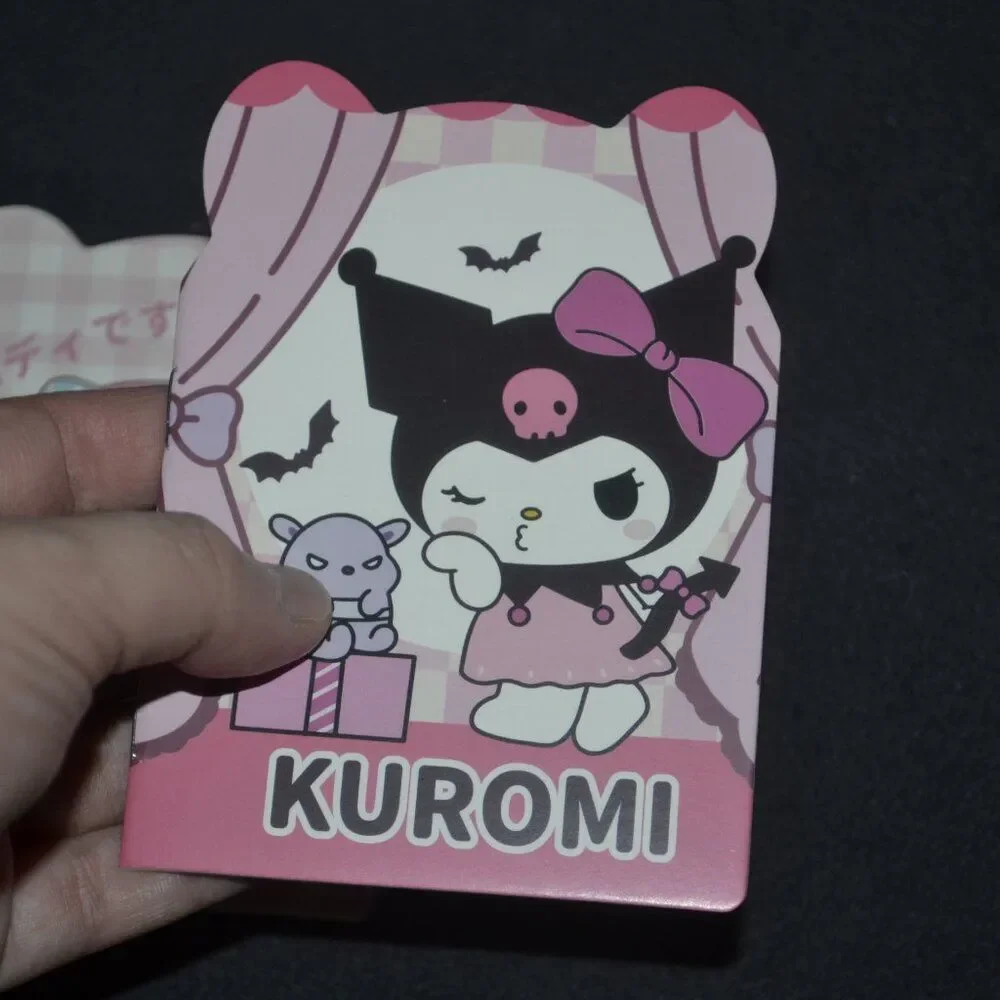 Purple Kuromi Kawaii Kissy Face Mini Crossbody Bag Cute Gift Idea Set Bundle